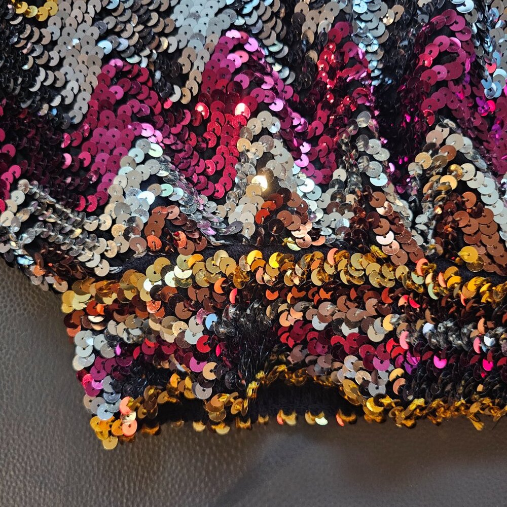 Vintage Sequin Dolman Top - Picture 3 of 8